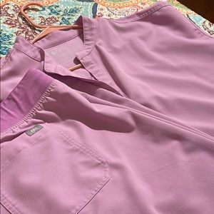 Figs Rafaela top and matching scrub pants